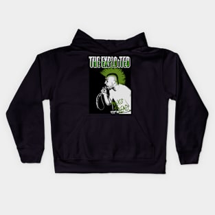 Green Mohawk of Vocals Kids Hoodie